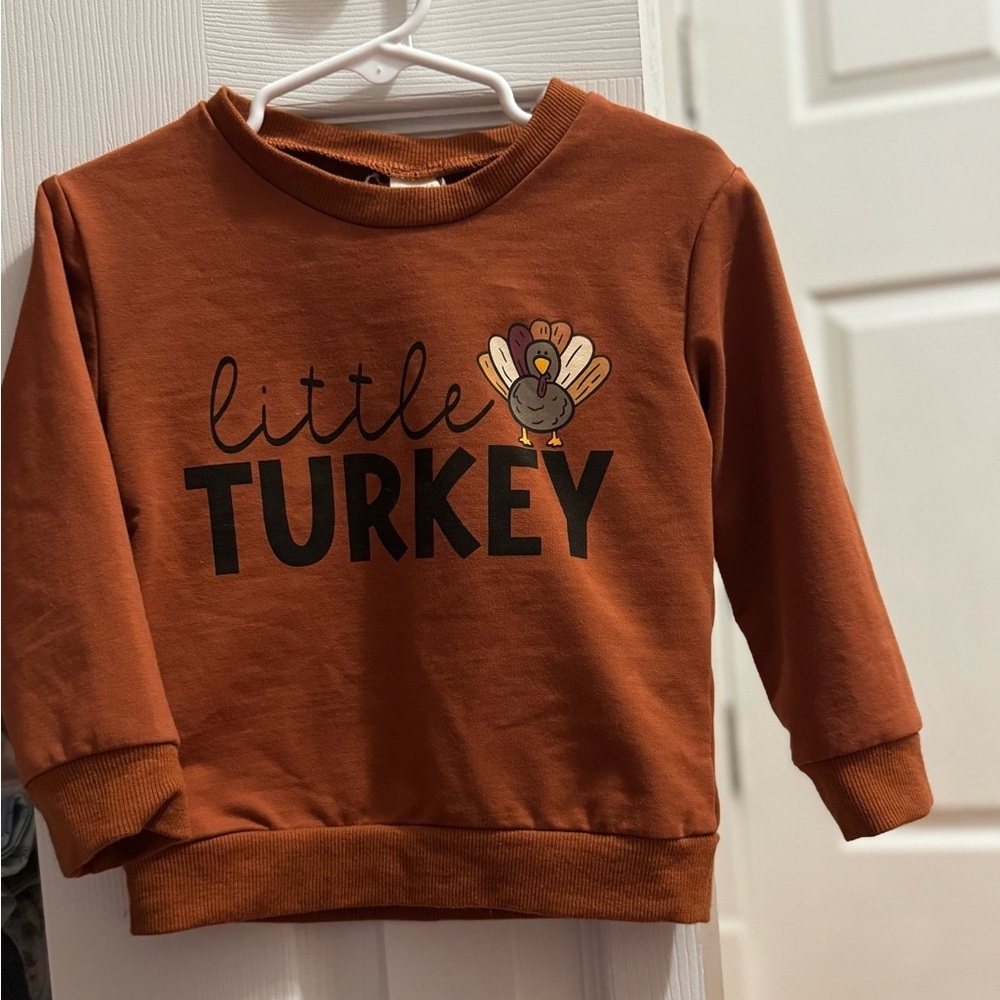 Little Turkey Kids Shirt - Brown